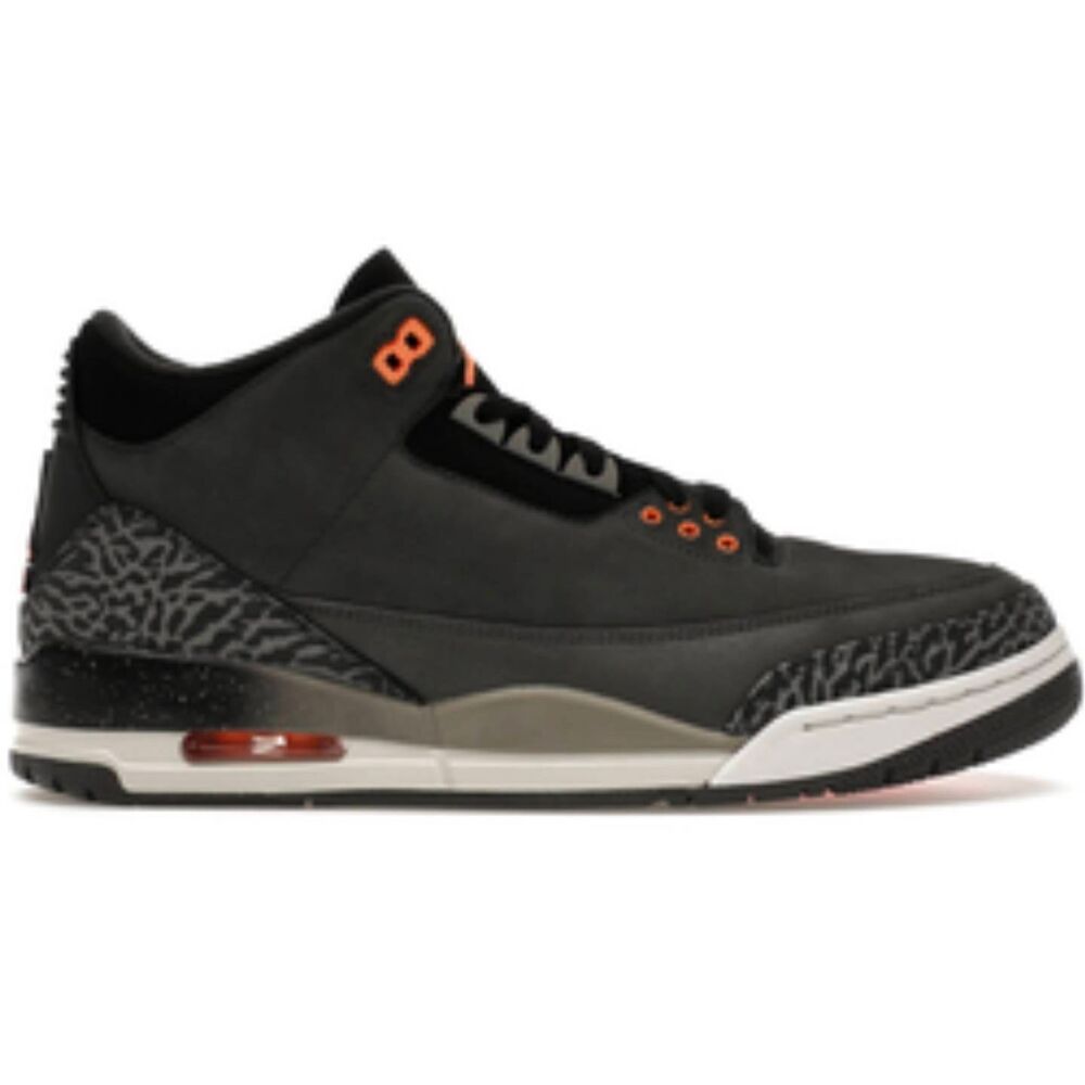 NIKE Air Jordan 3 Retro "Fear Pack" Sneakers Size 6Y/W7.5